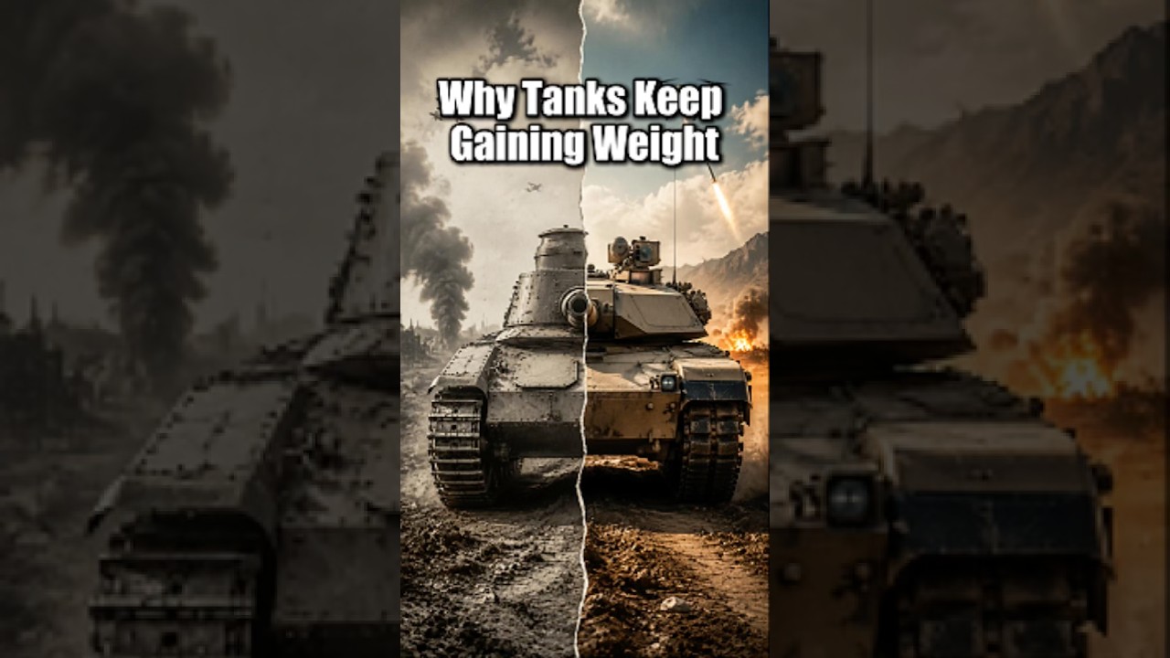 Why Are Tanks Getting Heavier?#tank #military #usa #didyouknow #foryoupage