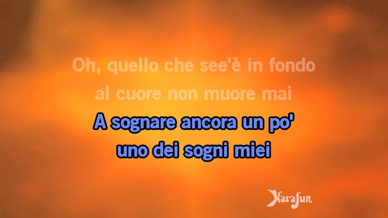 Karaoke L'aurora - Eros Ramazzotti *