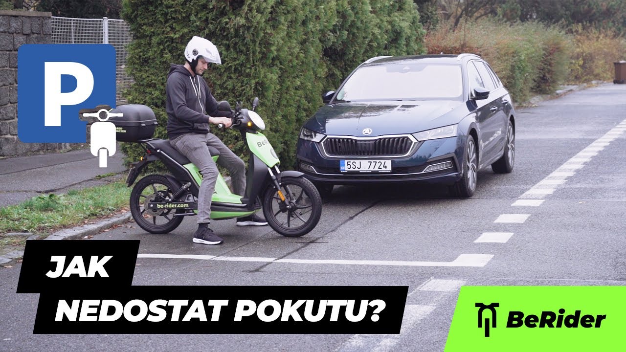 BeRider online SKÚTR ŠKOLA: Parkování (5. díl)