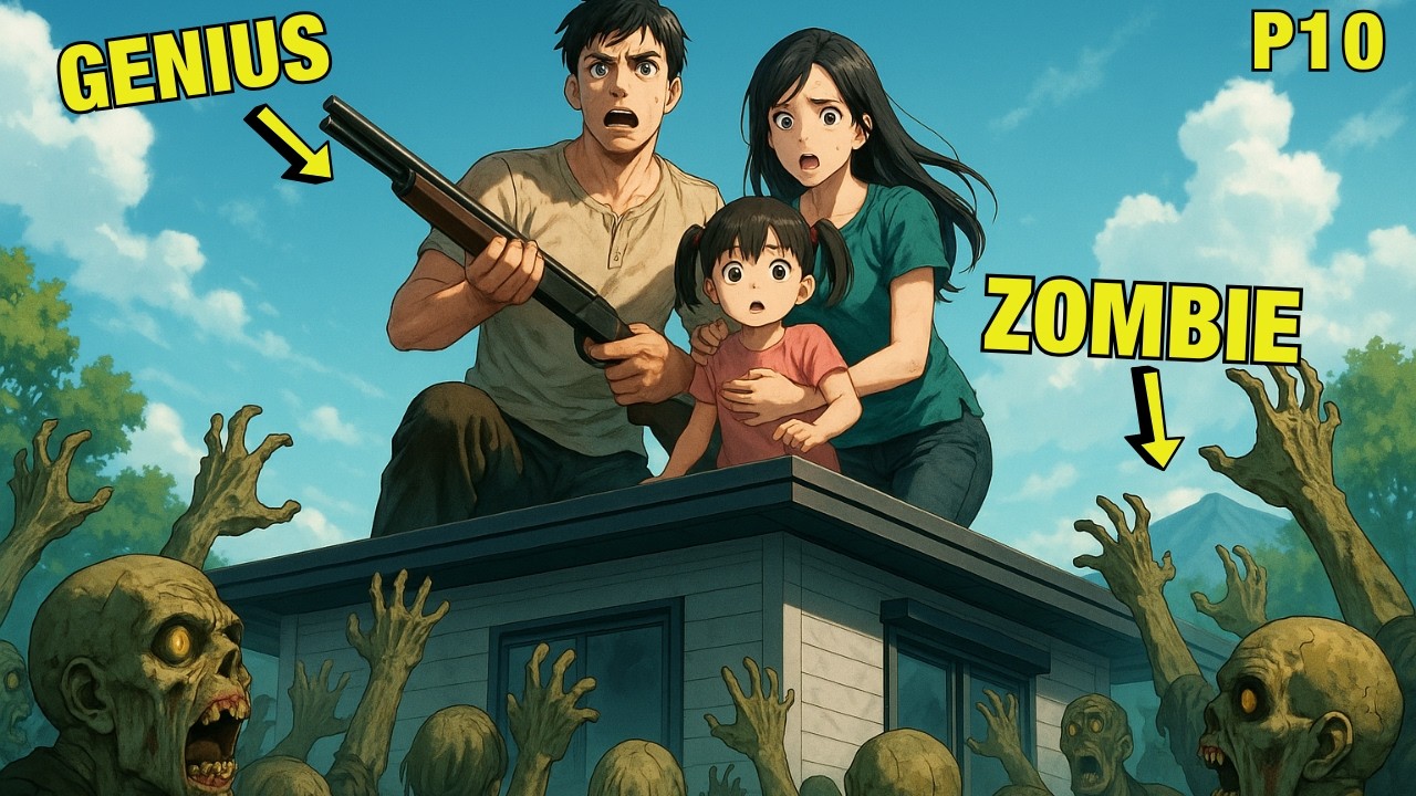He Was an ORDINARY Man, But Became a GENIUS of The Zombie Apocalypse - Manhwa Recap