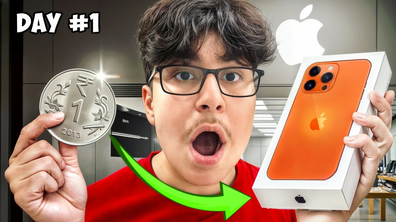 Turning ₹1 Into A Phone (Day 1)