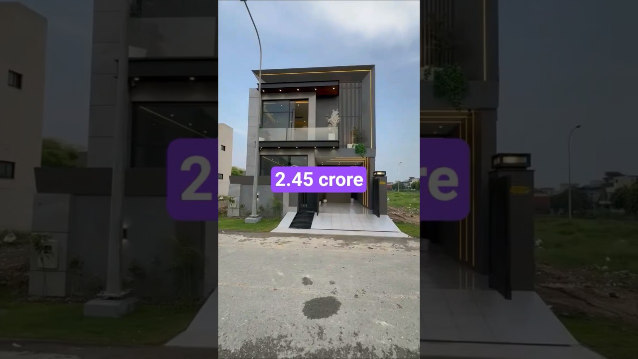 5 Marla House For Sale In Lahore #5marlahousedesign #5marla #housedesign #frontelevationdesign #new