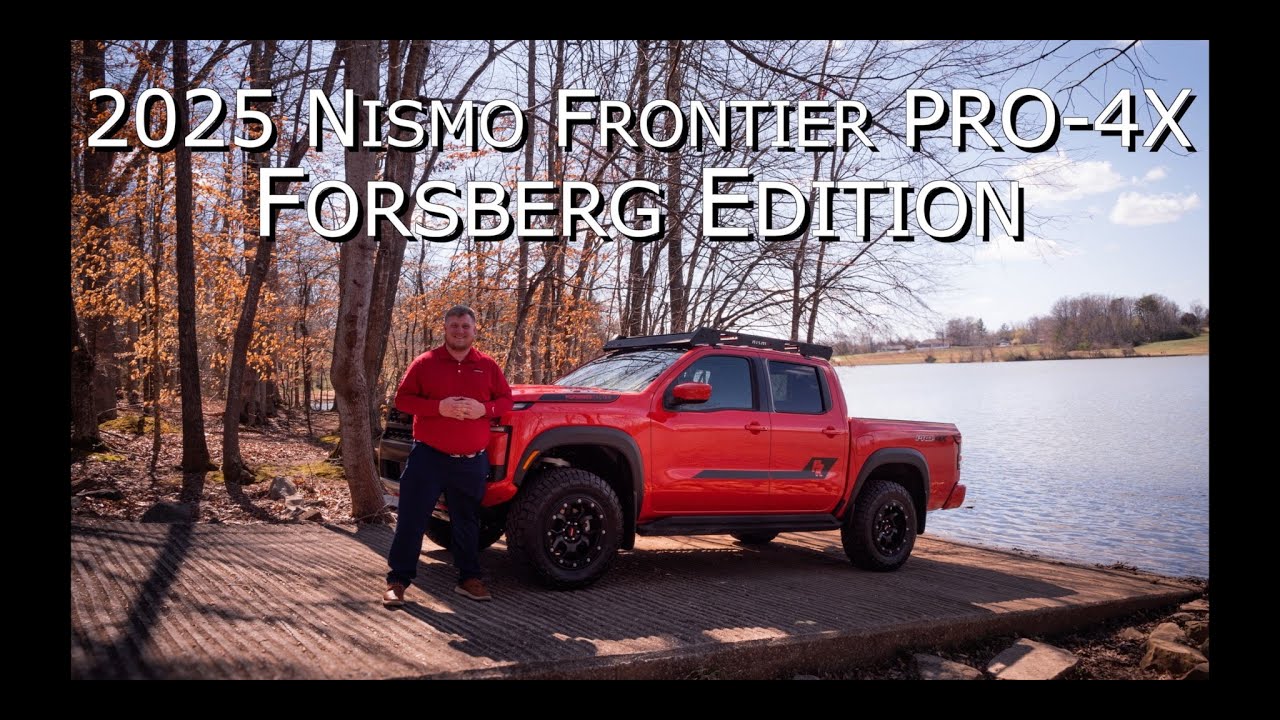 Walkaround of the New 2025 Nissan Frontier Nismo PRO-4X Forsberg Edition at Nissan of Cookeville