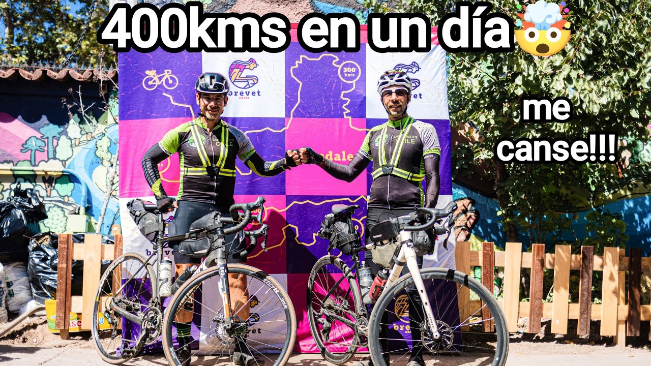 Desafío 400kms en Bicicleta. Brevet Vuelta a Las Cabras. Prueba de Ultradistancia
