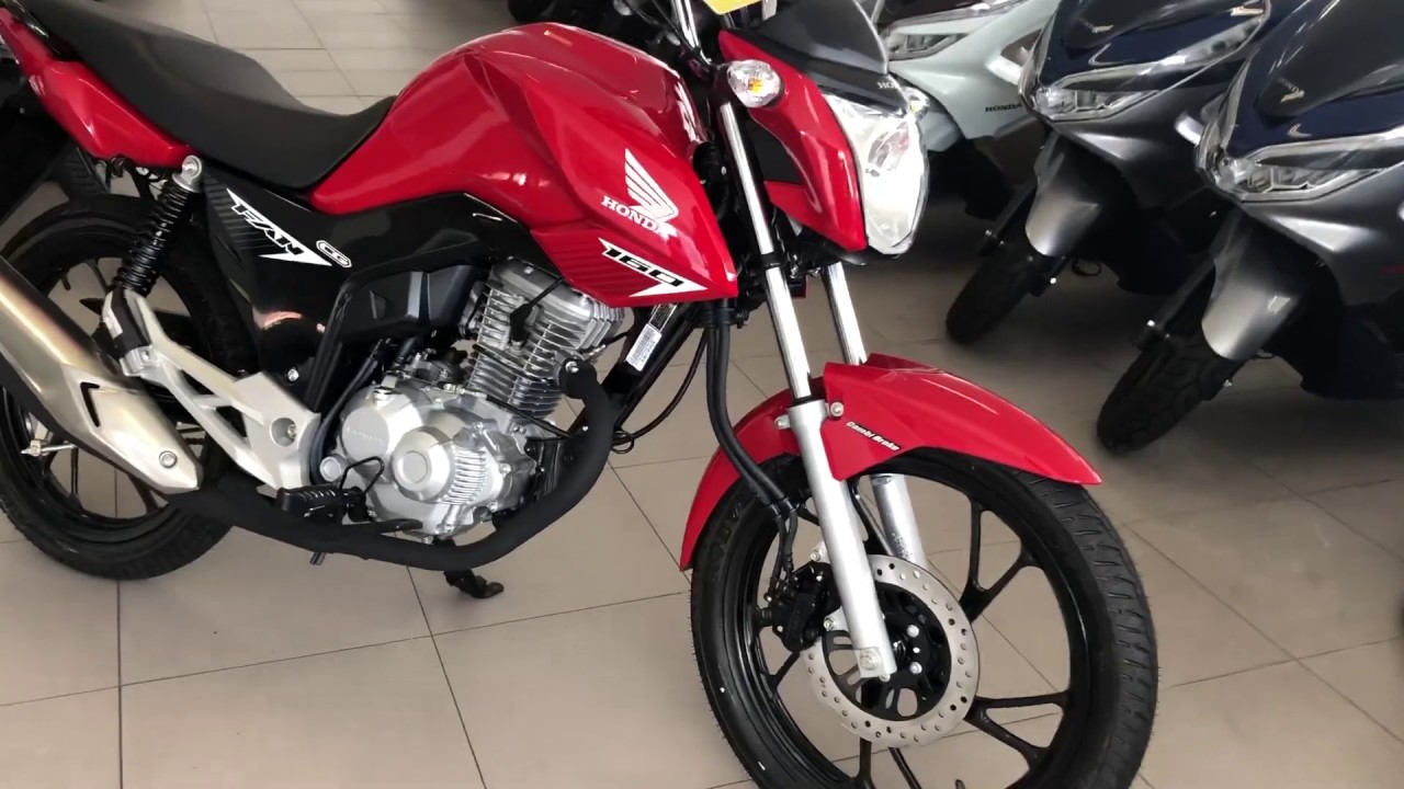 CG 160 FAN Vermelha 2020, imposs&iacute;vel resistir!