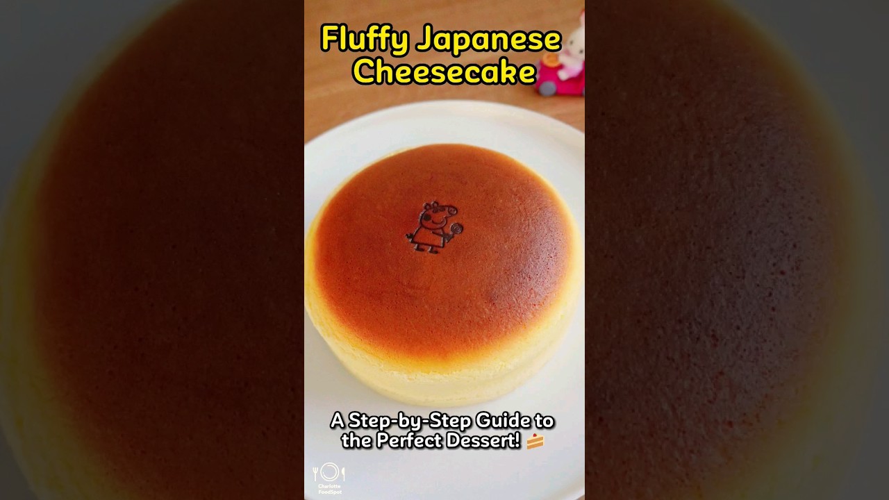 Секрет идеального пушистого японского чизкейка: пошаговое руководство!