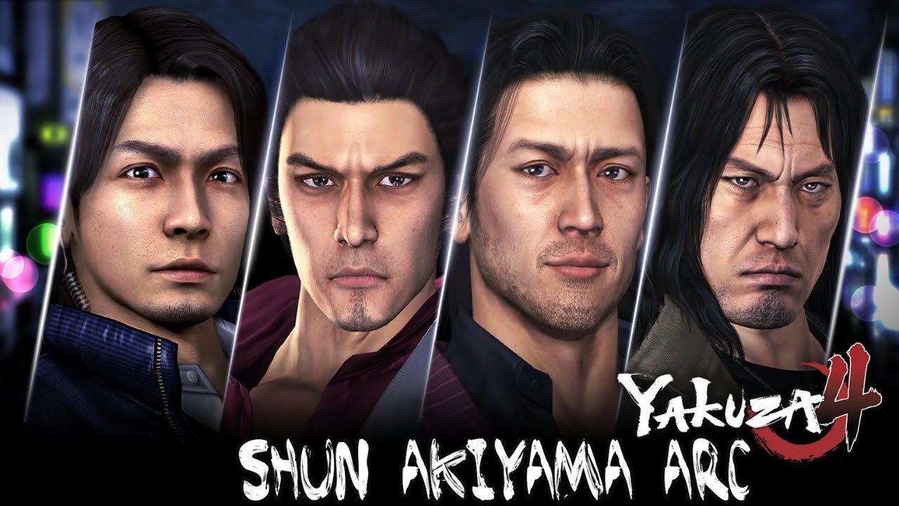 Shun Akiyama Arc (Part 1) | Yakuza 4 Remastered | Movie Cutscenes (1080p60 HD) - AnimersiveXP