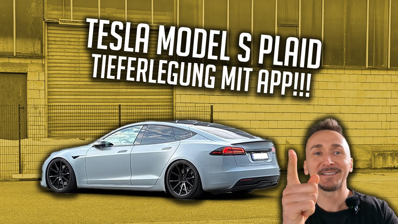 Tesla Model S Plaid Tieferlegungsmodul!! Weltneuheit! | lautlos performance