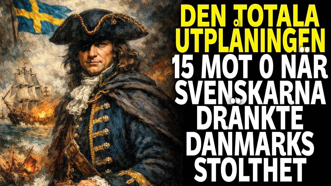 DEN ODÖDLIGA SLAKTEN: 15-0 När Sverige Utplånade Danmarks Flotta