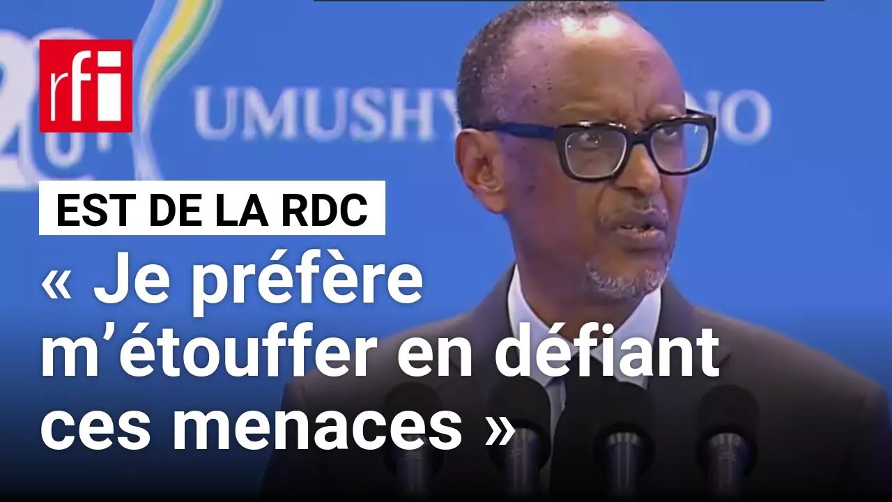 Rwanda : Paul Kagame répond aux menaces de sanctions liées à la RDC • RFI