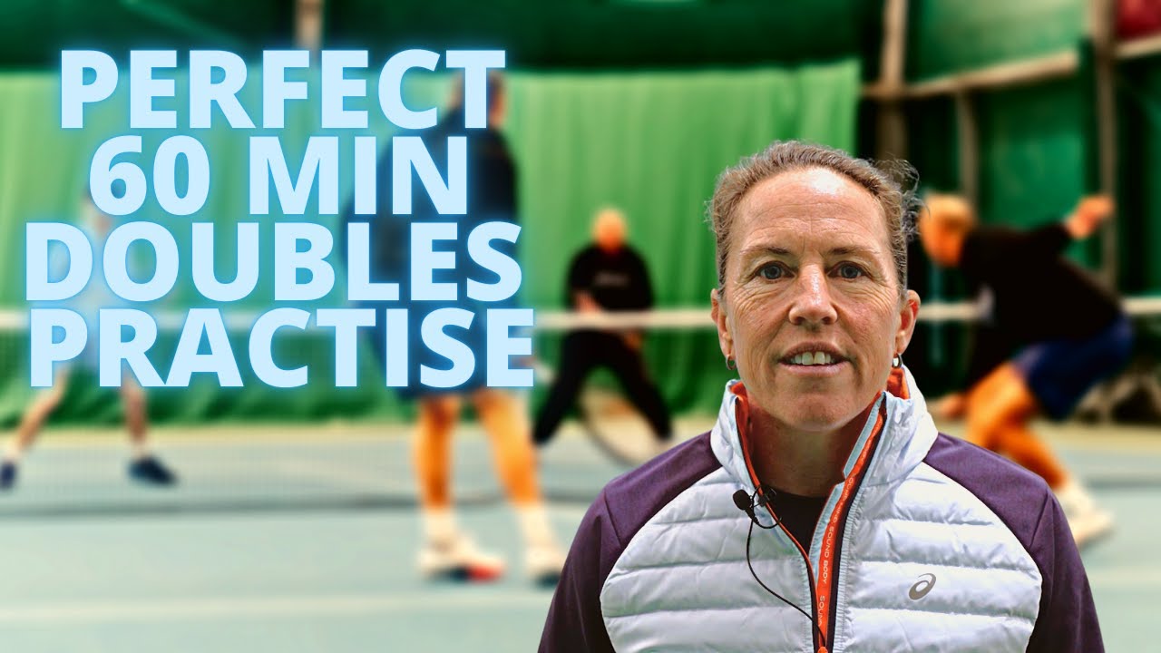 PERFECT 1 hour doubles tennis practise with tips from 3 top coaches on improving your teamwork