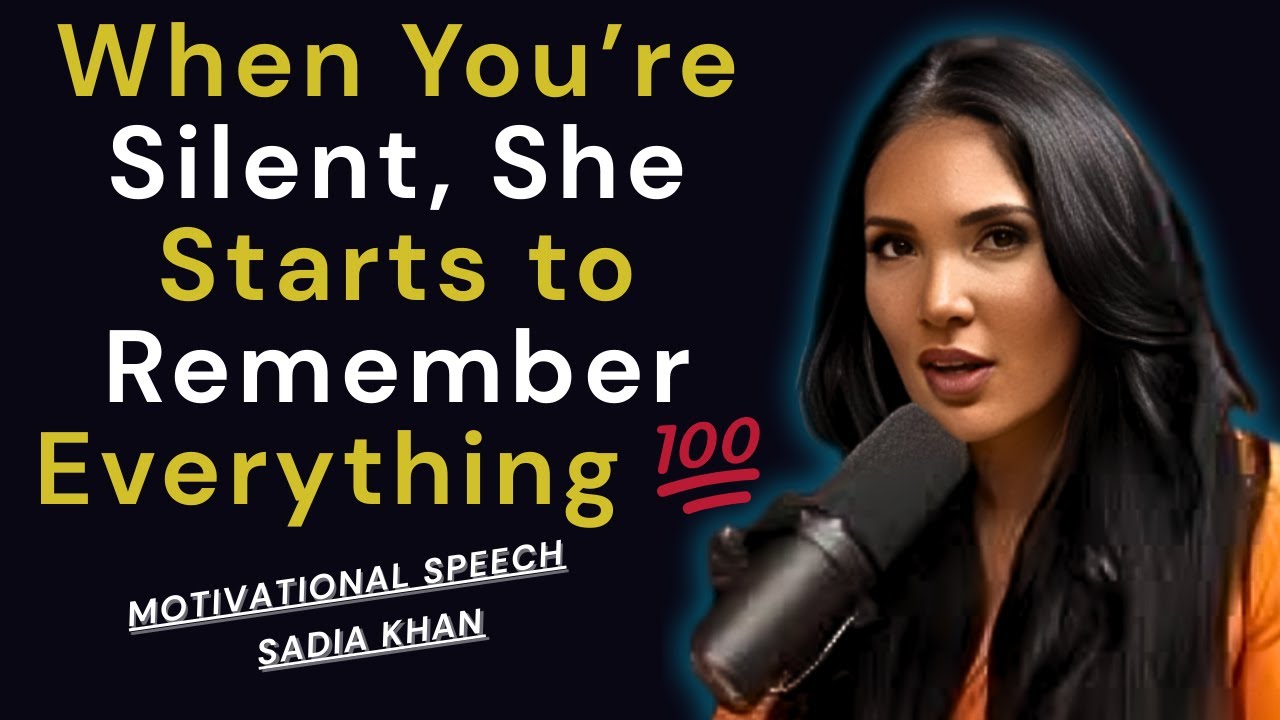 When You’re Silent, She Starts to Remember Everything 💯 | Sadia Khan