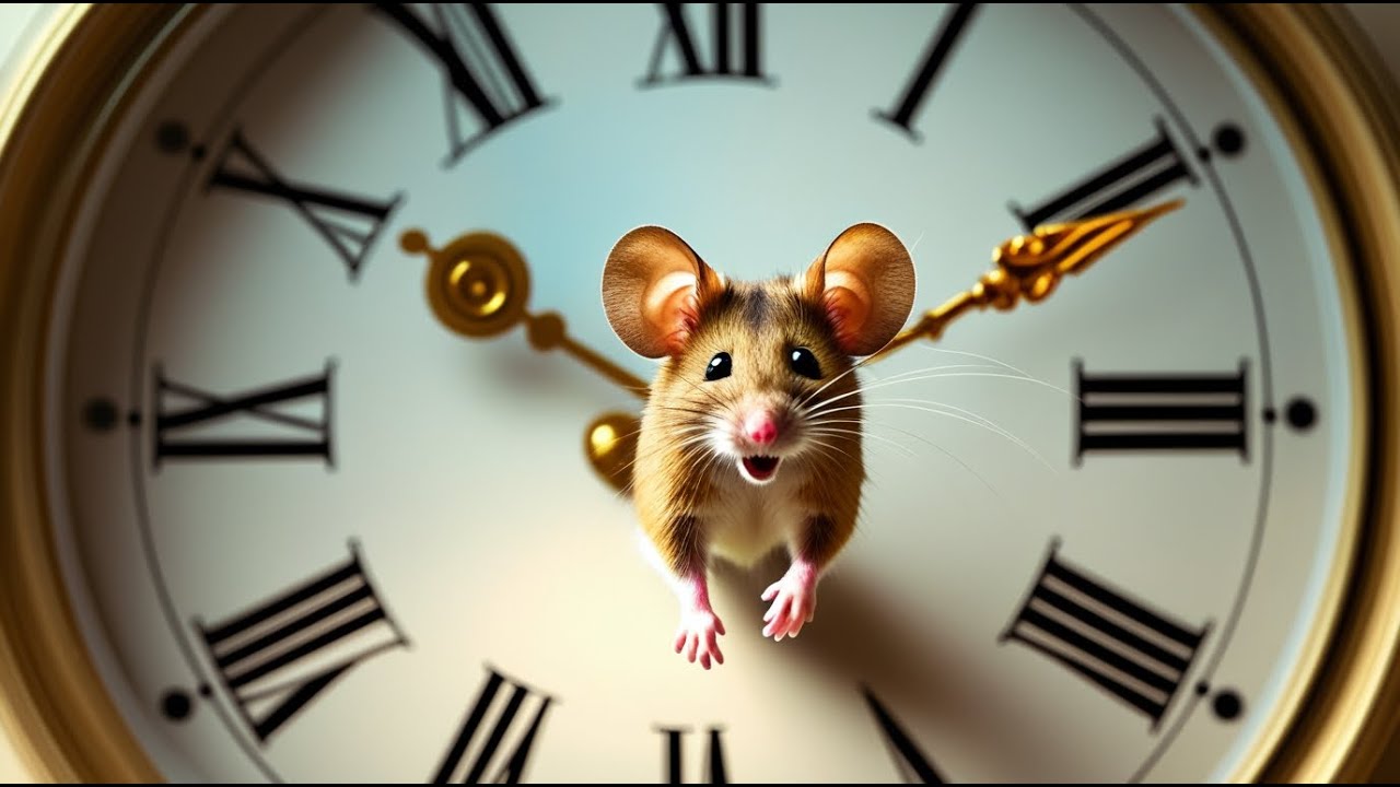 ⏰🐭 Hickory Dickory Dock Nursery Rhyme for Kids | 3D Animated Baby Song ✨
