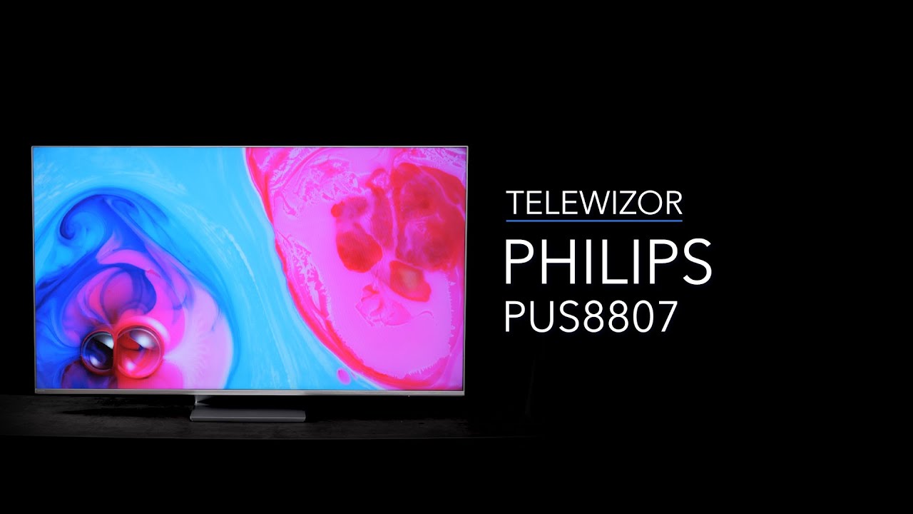 ⭐️ Telewizor Philips PUS8807 Ambilight &ndash; dane techniczne &ndash; RTV EURO AGD