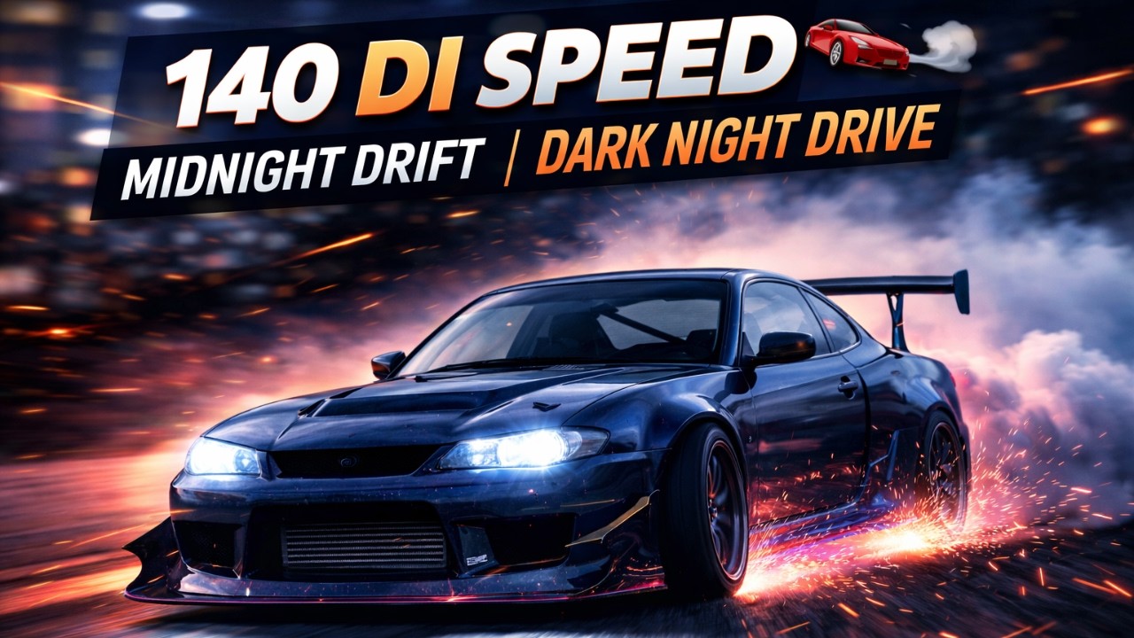 140 Di Speed 🚗💨 | Midnight Drift | Dark Night Drive