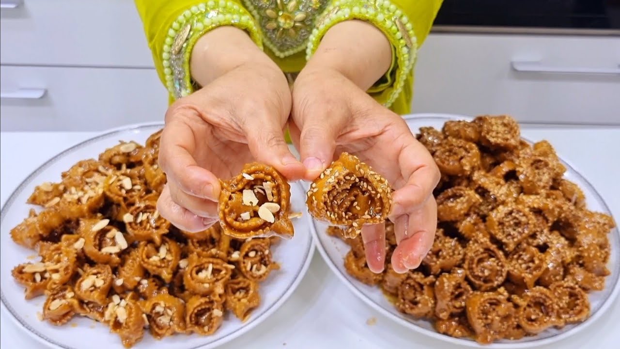 اسرار الحلاويات😱شباكية اللوز هماوية باش كيخدمو الحلاويات باش تجيك شاربة العسل ومهربش منها وتجي معلكة