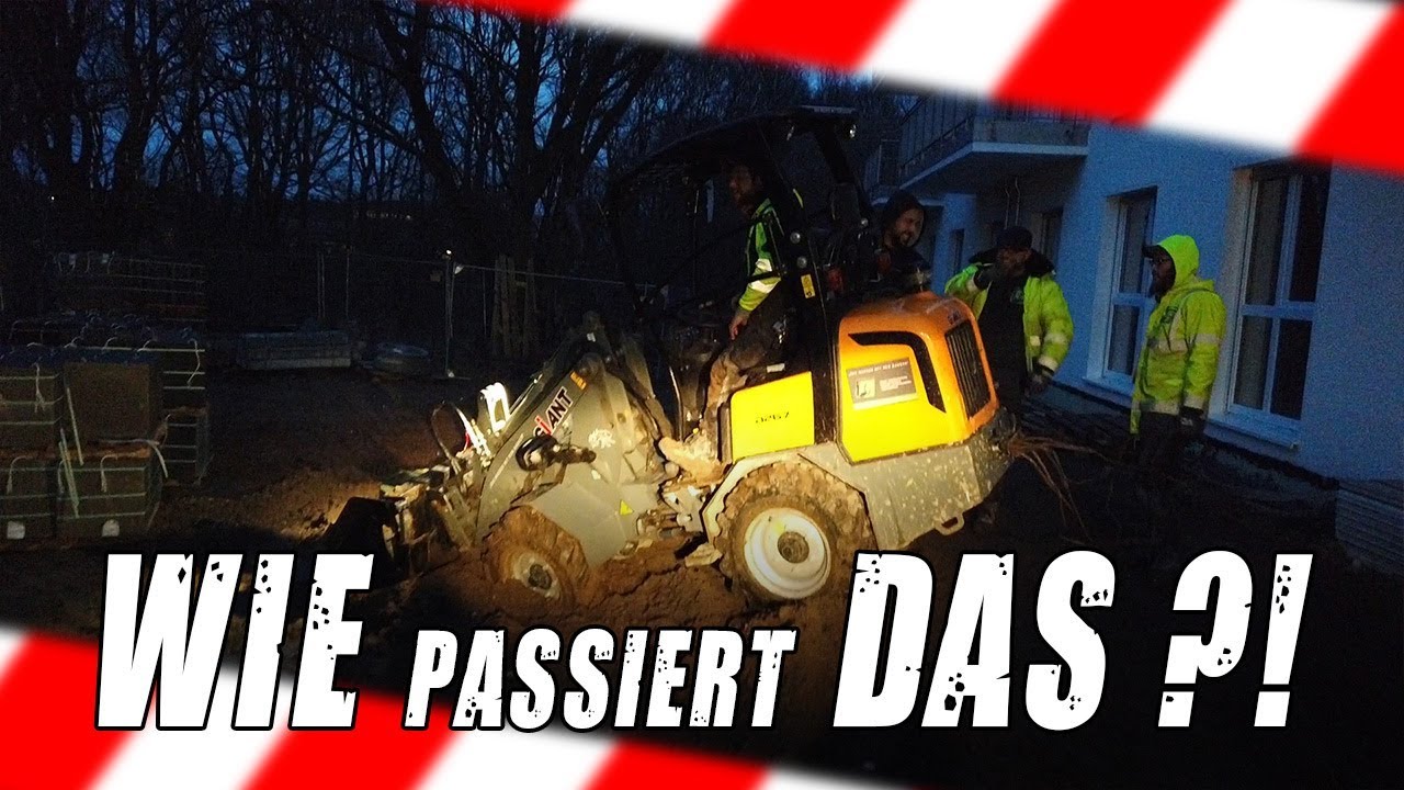 Nächste Maschine SCHROTT? Bergungsarbeiten auf meiner Baustelle! | Der Macker mit dem Bagger