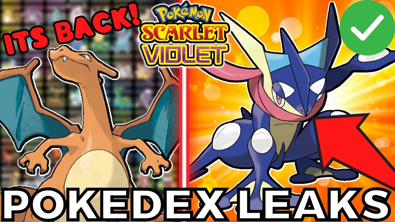 HUGE LEAK! ALL RETURNING POKEMON for Pokemon Scarlet and Violet Pokedex!