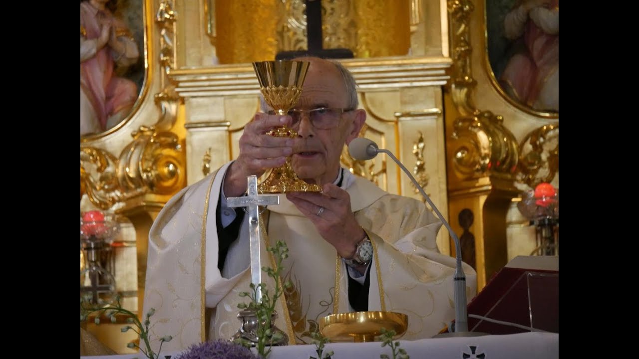 [FLESZ] Cieszyn 19 06 21 Kościół pw  św  Elżbiety   Msza  św