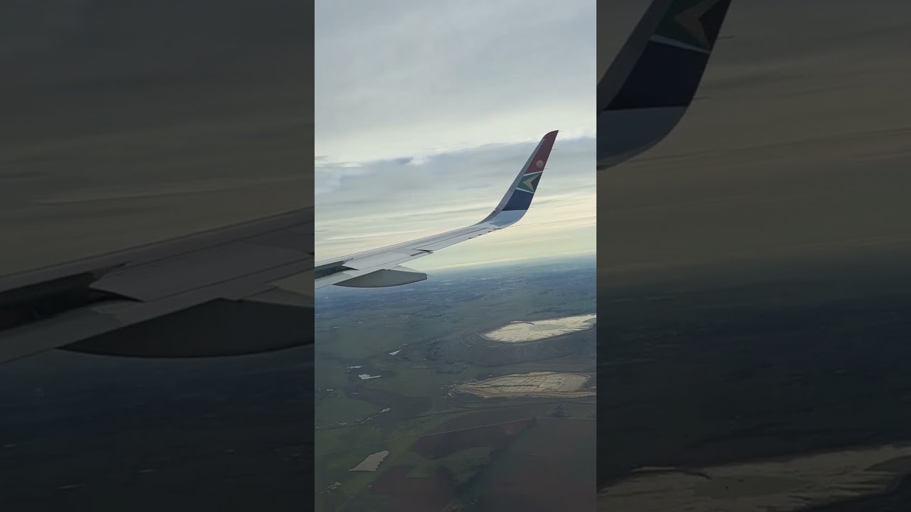 Durban to Joburg✈️(Airbus A320/ 11000m at 850kph)