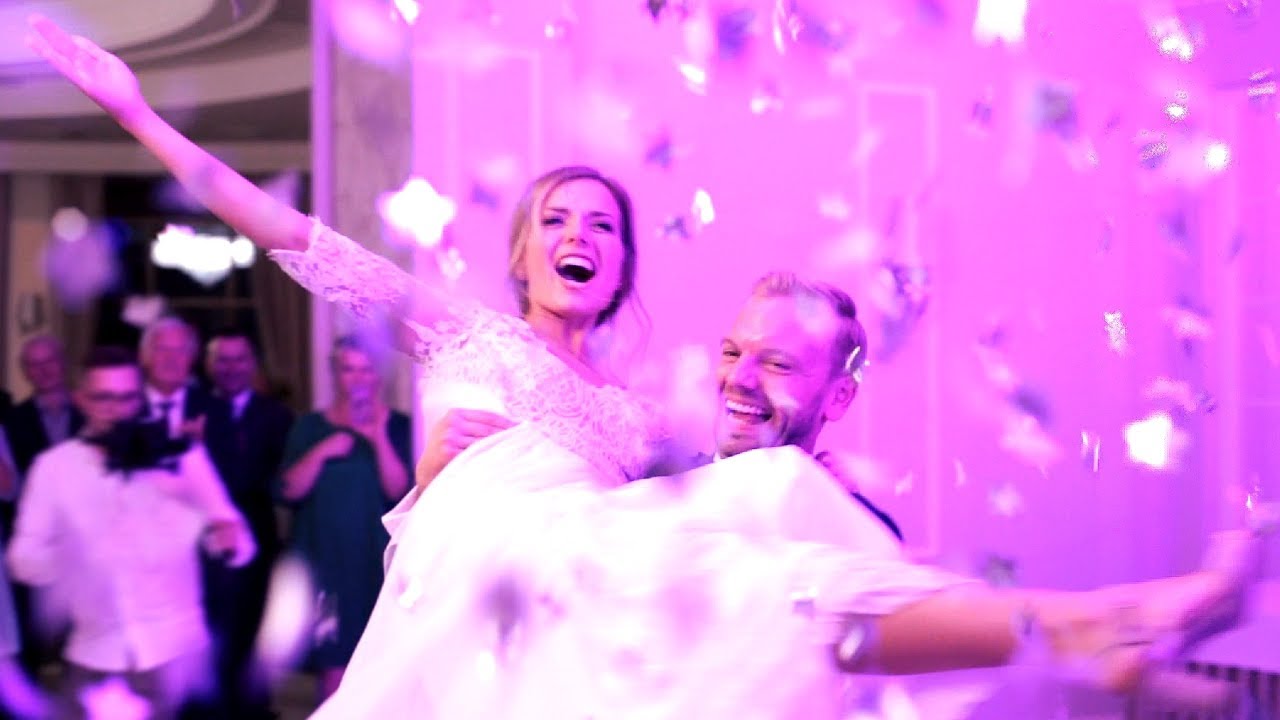 Pierwszy Taniec + przemowa Pana Młodego 💃🕺 Joasia + Jonasz