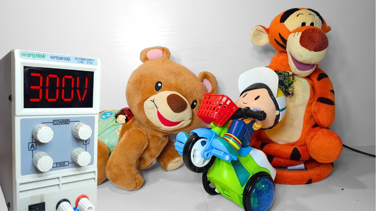 Overvolting toys! #15. I think Tigger is possessed!
