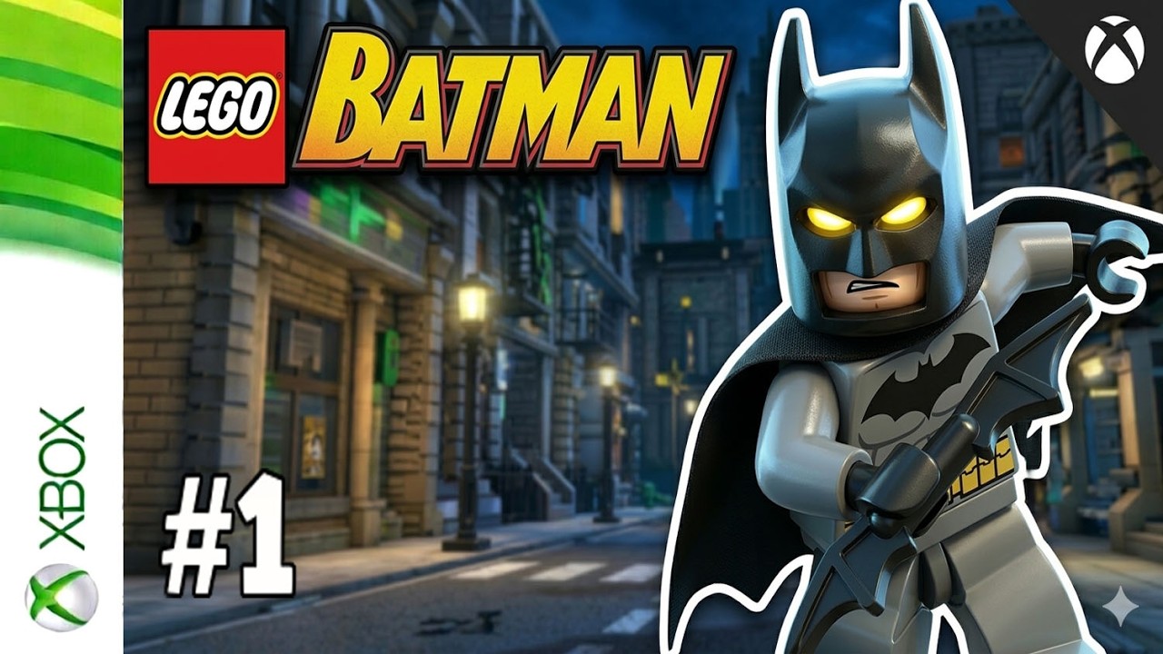 💥Lego Batman Gameplay on Xbox! | Chapter 1: The Riddler's Revenge