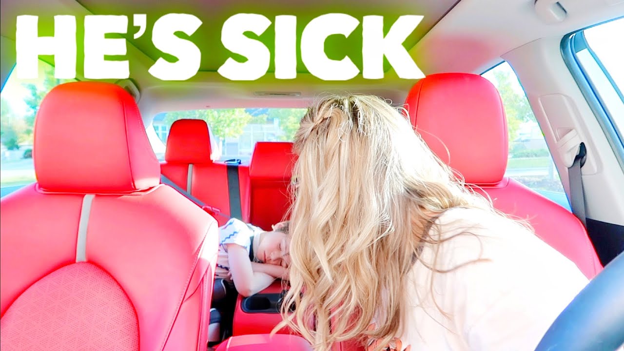 He's Not Feeling Well (SICK) | Family 5 Vlogs