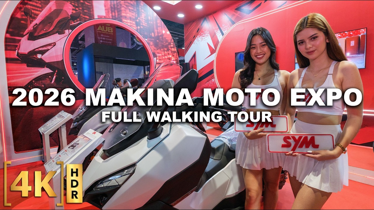 Full Tour & New Releases at the LARGEST Motorcycle Event in the Philippines - MAKINA MOTO EXPO 2026!