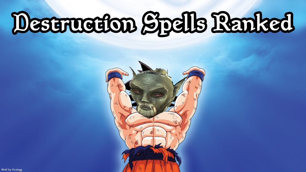 EVERY Destruction Spell Effect in Morrowind RANKED