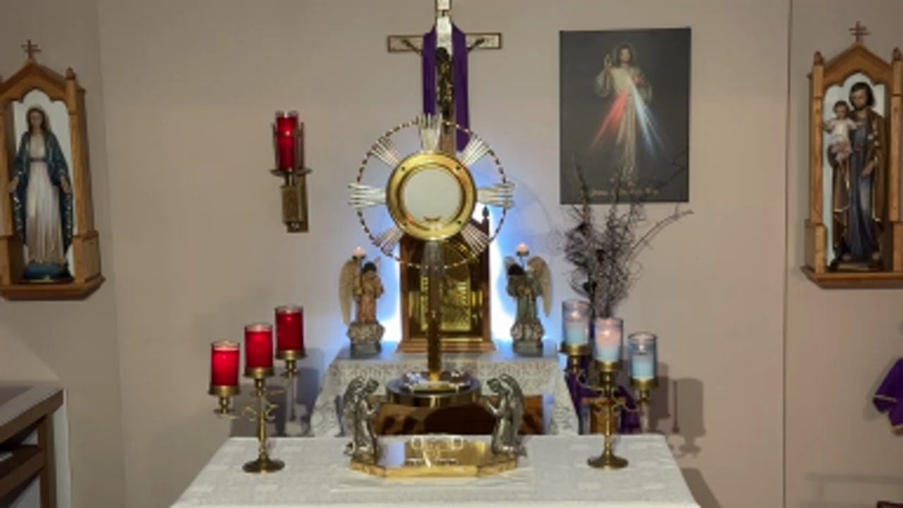 LIVE Eucharistic Adoration - Sisters of Divine Mercy