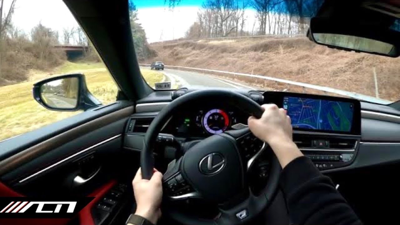 Lexus ES300h F Sport Handling 2023 года. Обзор и впечатления!