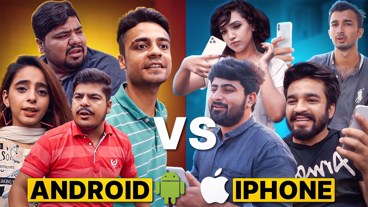 iPhone vs Android Series | DablewTee | Unique Microfilms