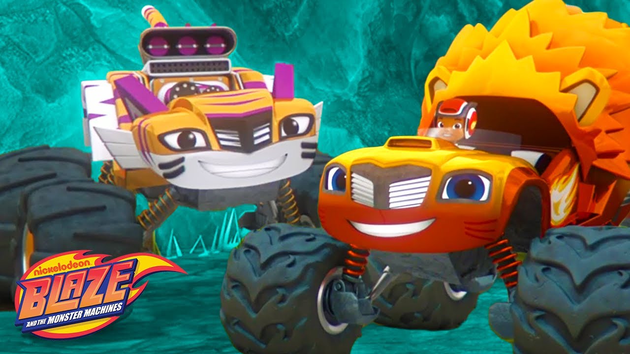 Stripes & Blaze's BEST Animal Rescues Compilation! | Blaze and the Monster Machines