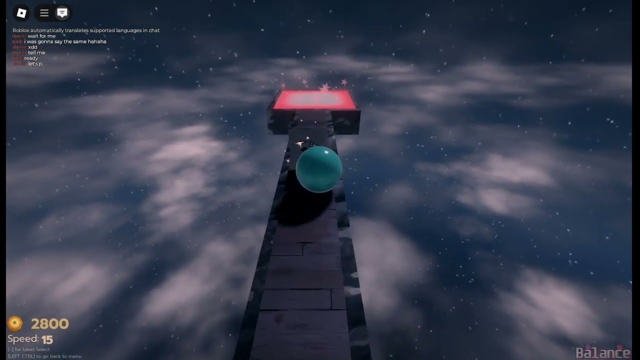 beating level 19 in roblox balance