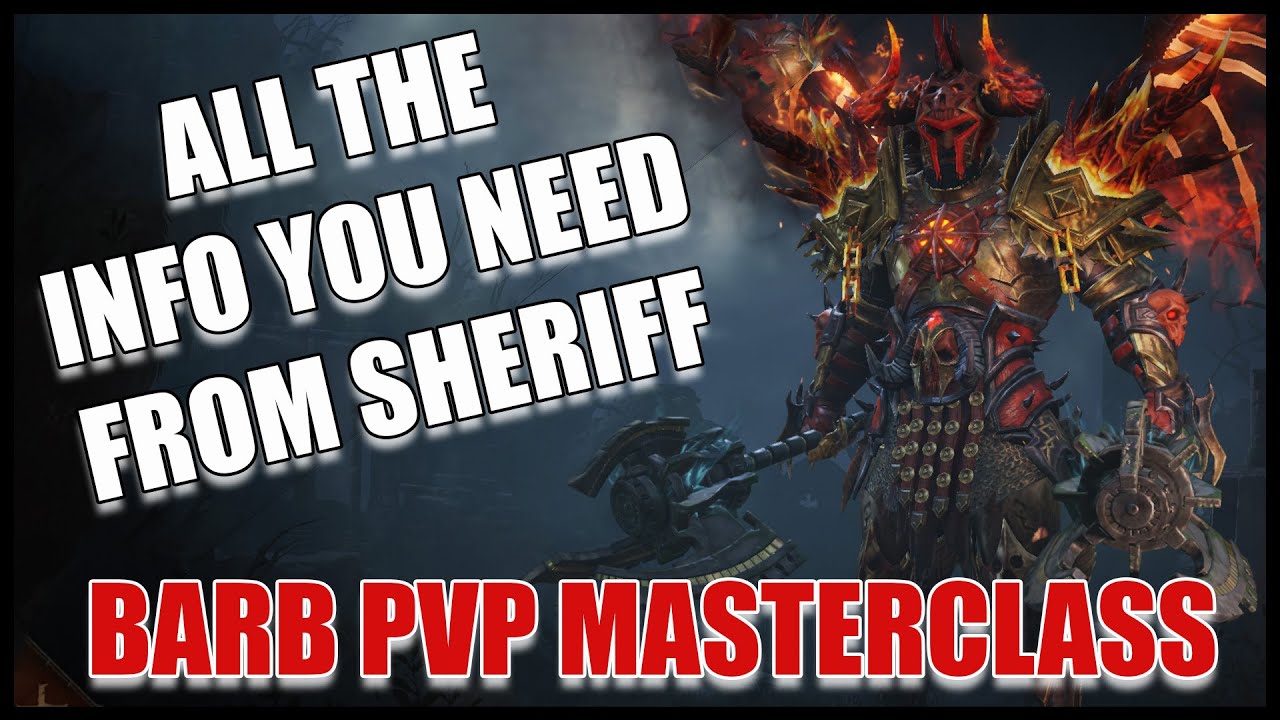 Barb - PvP Masterclass from Sheriff (Whale Build) | Diablo Immortal