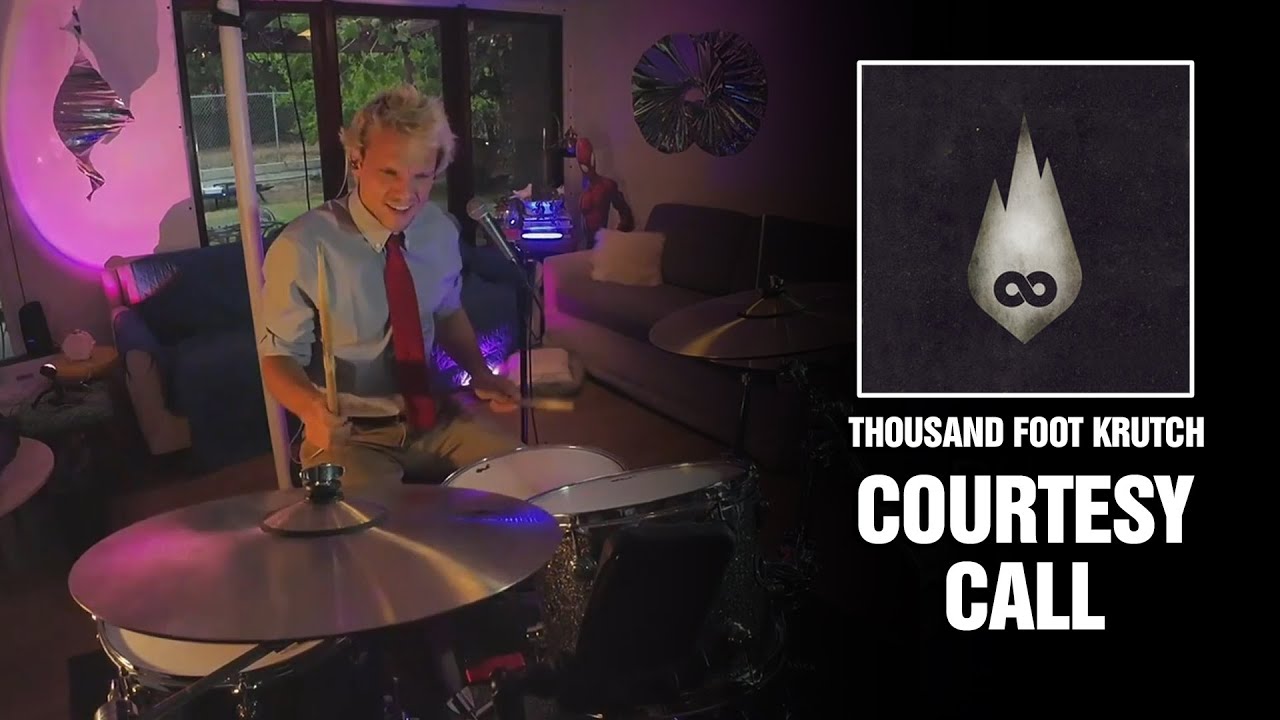 Thousand Foot Krutch - Courtesy Call | Кавер на барабанах [Проигрывание вслепую]