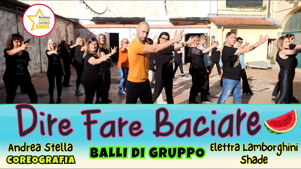 ELETTRA LAMBORGHINI - SHADE | Dire Fare Baciare | BALLI DI GRUPPO | Coreografia |ANDREA STELLA Dance