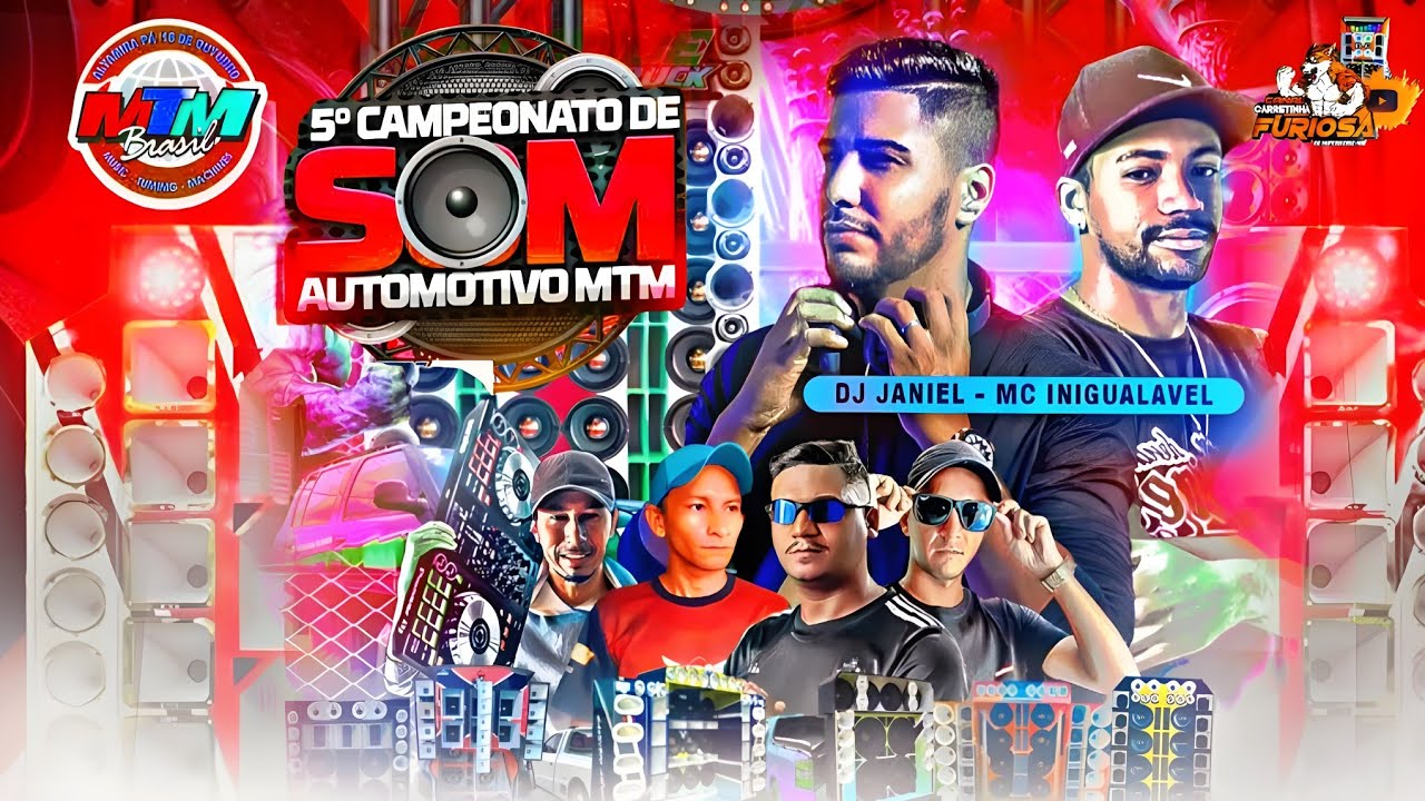 CD AO VIVO 5°CAMPEONATO DE SOM AUTOMOTIVO ALTAMIRA-PA DJ JANIEL E MC INIGUALÁVEL 🔥
