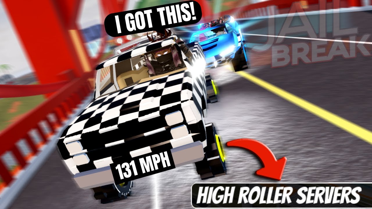 20K BOUNTY PICKUP CHALLENGE IN HIGH ROLLER SERVER | ROBLOX JAILBREAK
