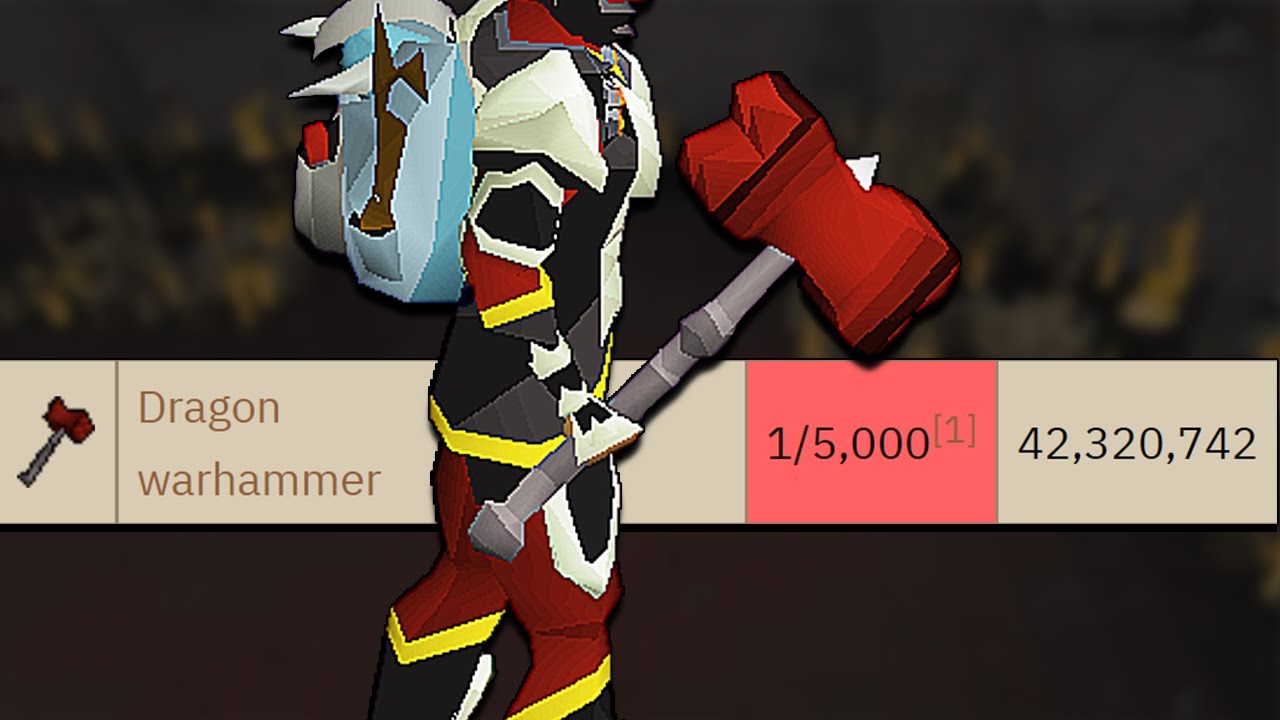 Can I Get A Dragon Warhammer In 5000 Kills? - On Drop Rate