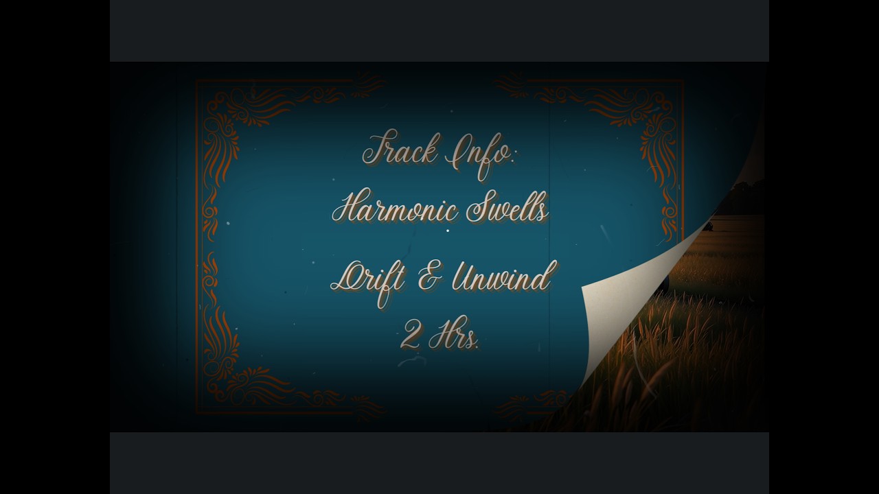 Harmonic Swells, Drift & Unwind 2 Hrs