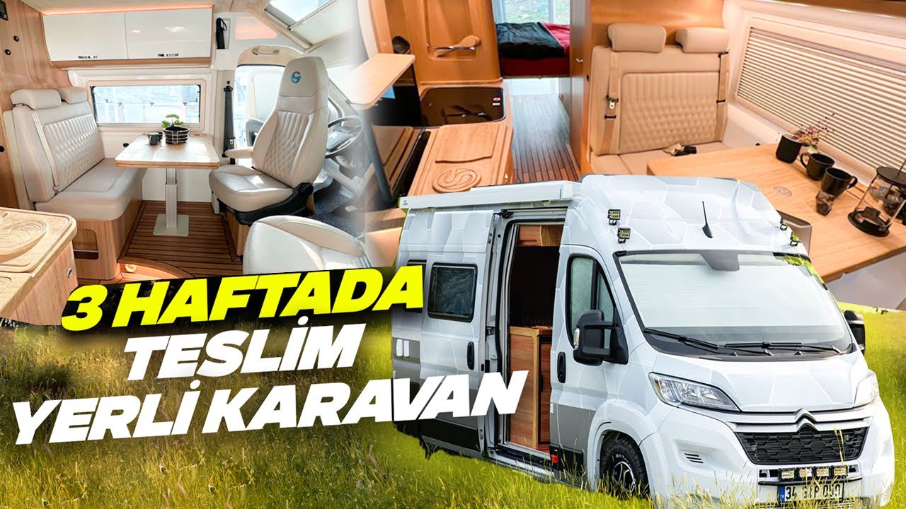 Yerli Üretim ShantiGo Karavanı Tüm Detaylarıyla İnceledik | Karavan Turu