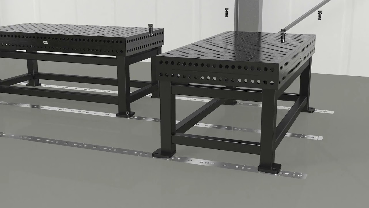 Siegmund - Product application Connecting Frame 280883 on Rail System