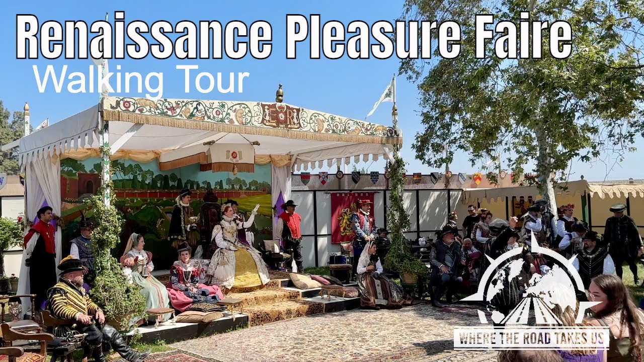 [4K] Renaissance Pleasure Faire, Irwindale, CA - Walking Tour