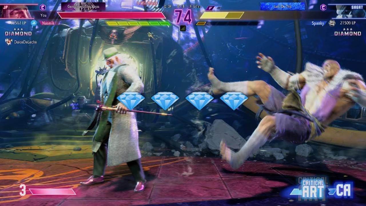 Street Fighter 6 - Made it to Diamond 4!