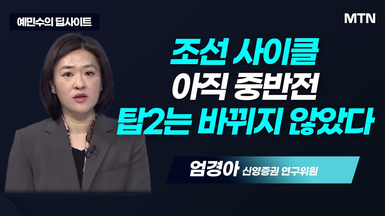 [예민수의 딥사이트] 조선주 피크? 처음 보는 실적은 내년에도 쏟아질 것 / 머니투데이방송 (증시, 증권)