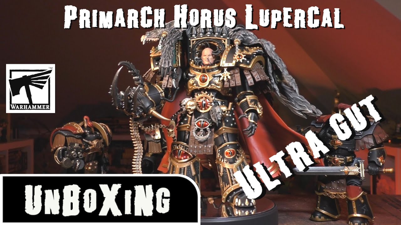 Unboxing - Primarch Horus Lupercal Sons of Horus, Horus Heresy Joytoy, Warhammer 30.000