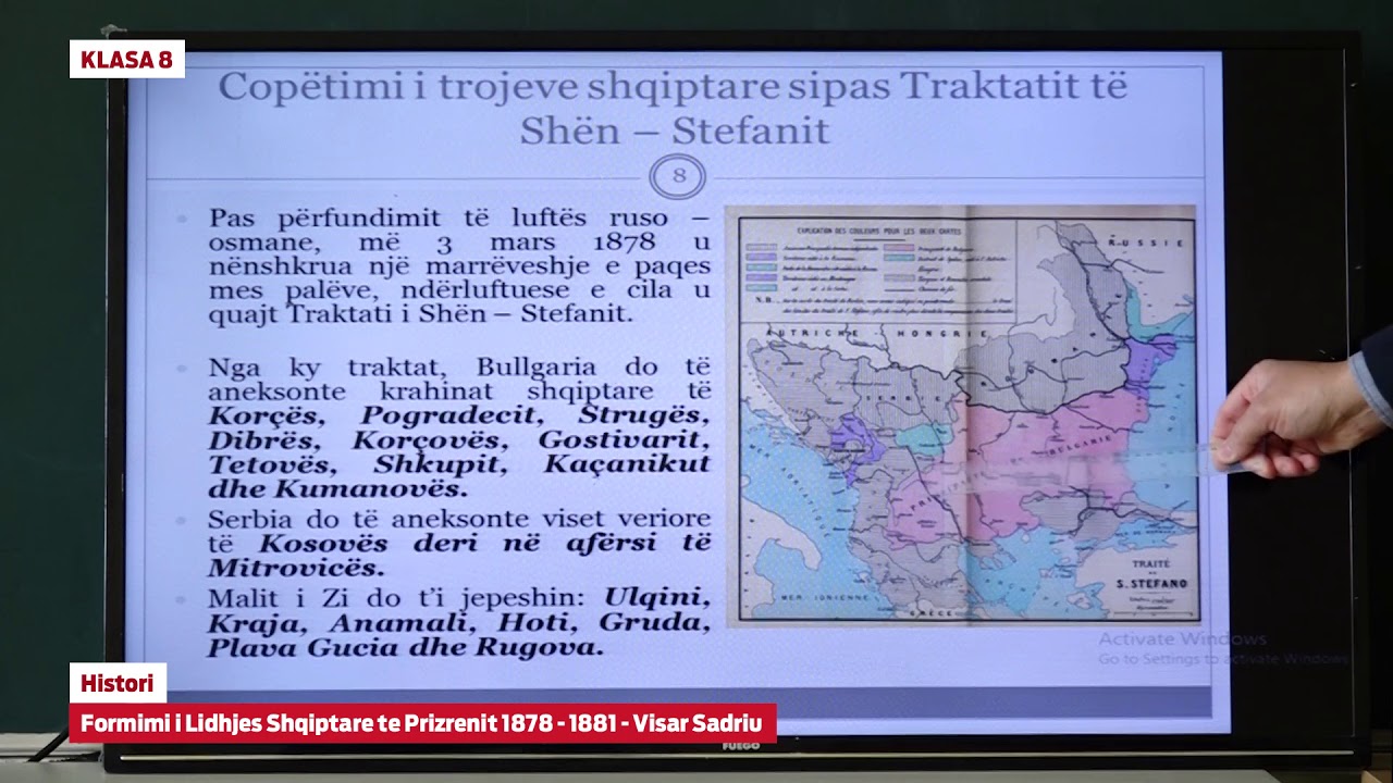 8411 - Histori - Formimi i Lidhjes Shqiptare të Prizrenit 1878 - 1881
