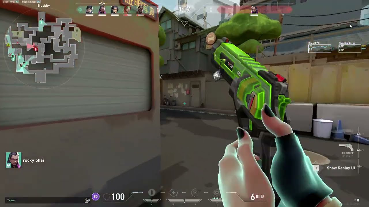 SHERIFF ONE-TAP! 😮‍🔥 CLEAN SHOT | VALORANT